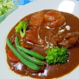 圧力鍋でお肉ほろほろ♪きざみニンニクビーフシチュー